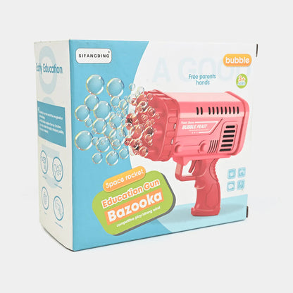 Space Rocket Bazooka Bubble Gun Electric Automatic (2188-65)