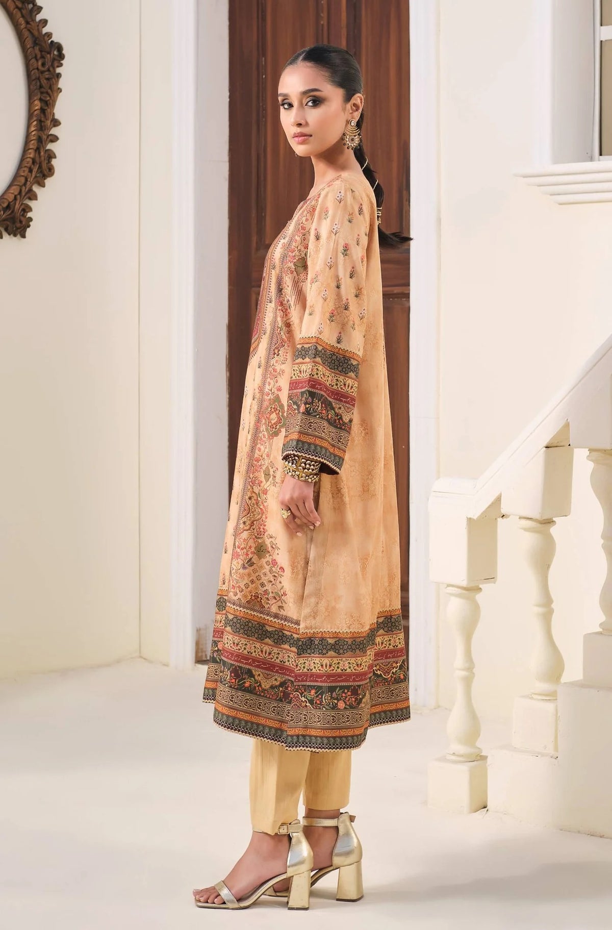 Dasht Co-ord Set - Shades of Sand