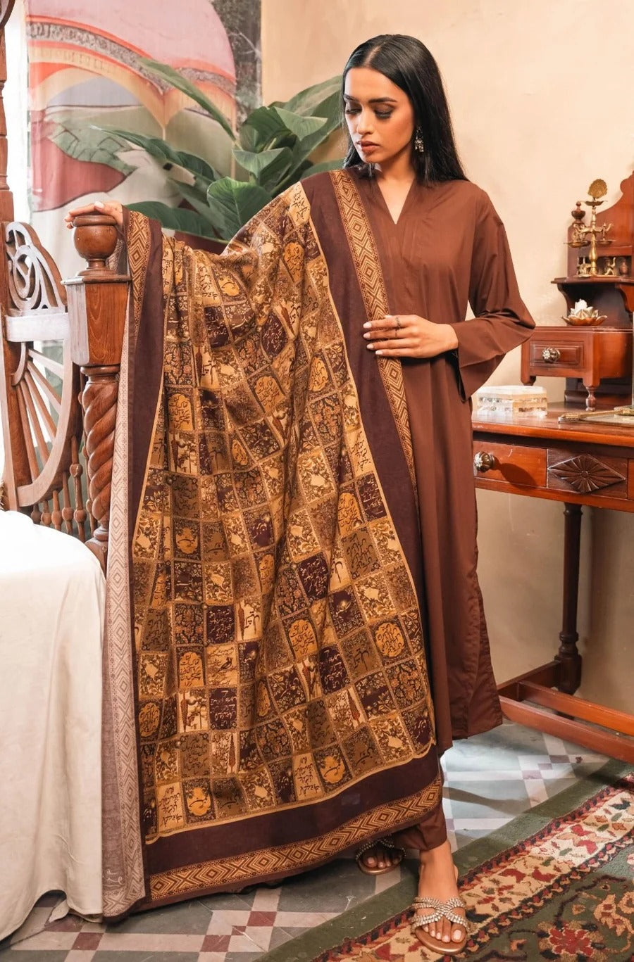Dasht Shawl - Shades of Sand Regular price